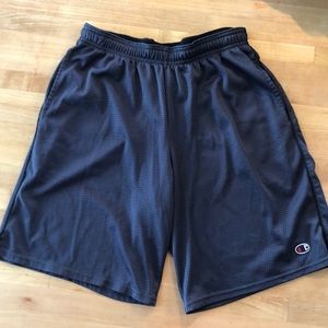 Champion basketball shorts mesh  - medium- navy